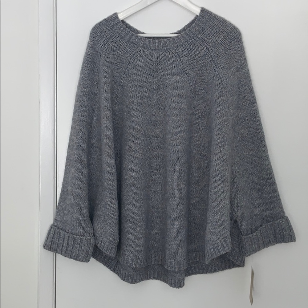 NWT MK Soft Wool Poncho